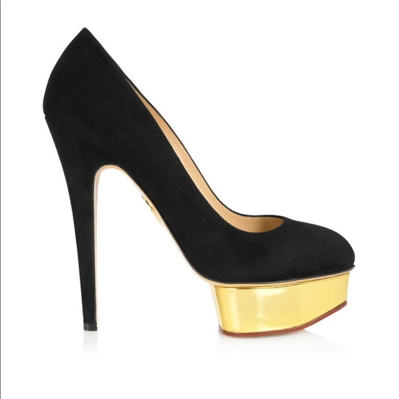 Charlotte Olympia Dolly Suede Platforms sz. 40 - Picture 5 of 8